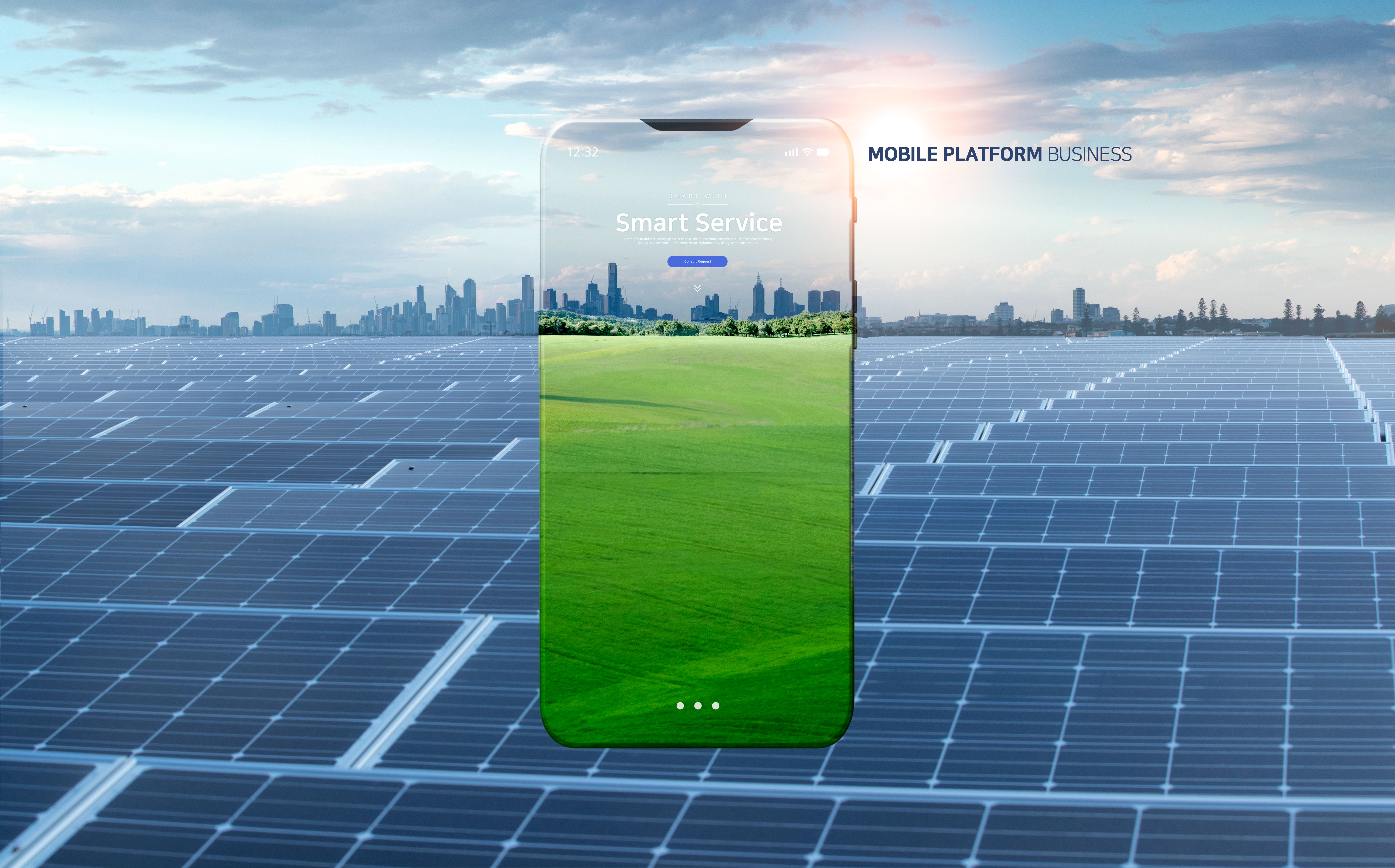 智能信息化时代海报设计banner设计素材