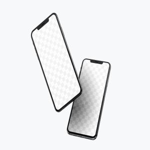 iPhone XS Max智能手机屏幕界面设计演示样机07 iPhone XS Max Mockup 07