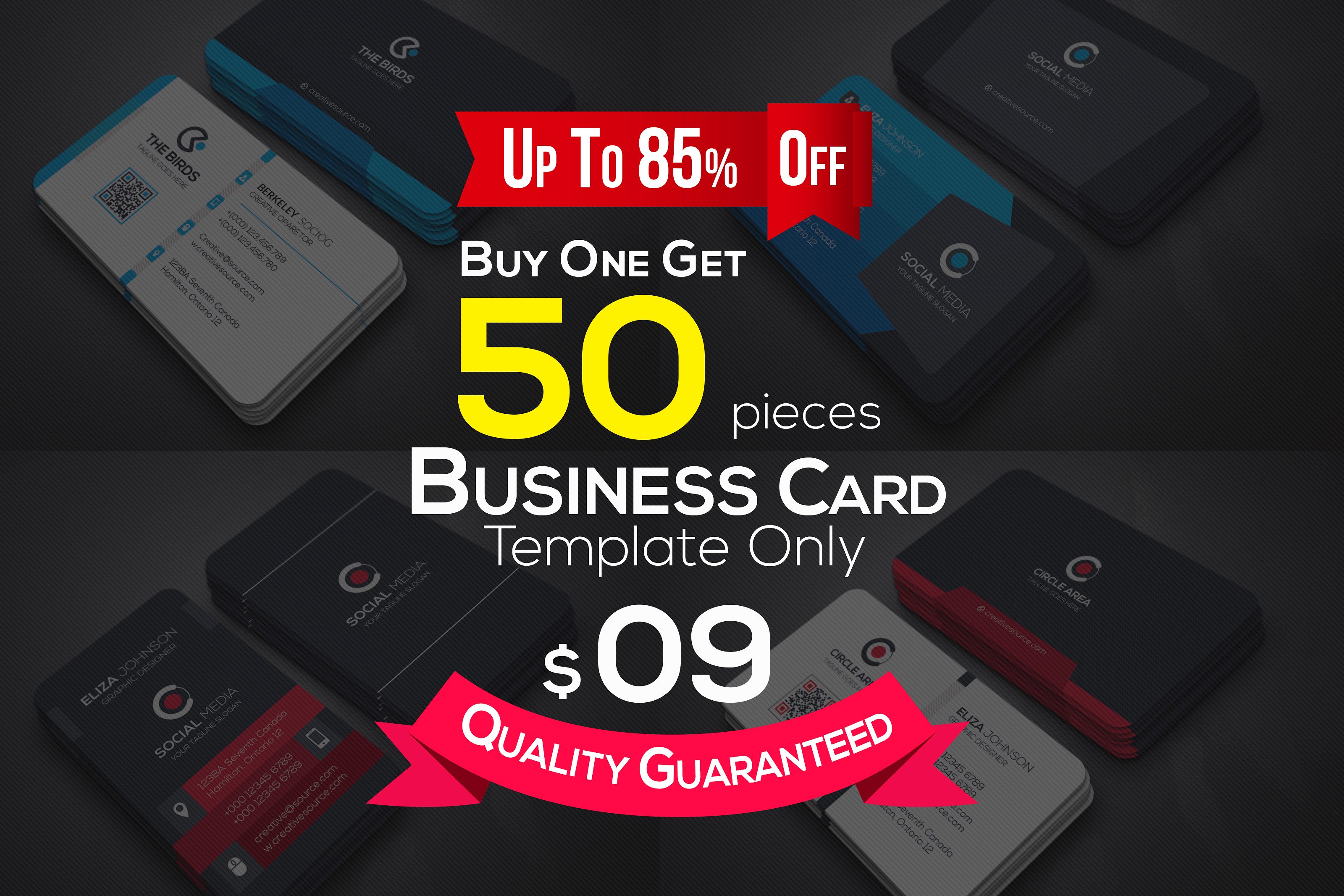 50款独特的商业化名片设计模板下载[psd]