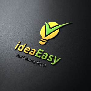 创意灵感主题 Logo 模板 Idea Easy Logo插图3