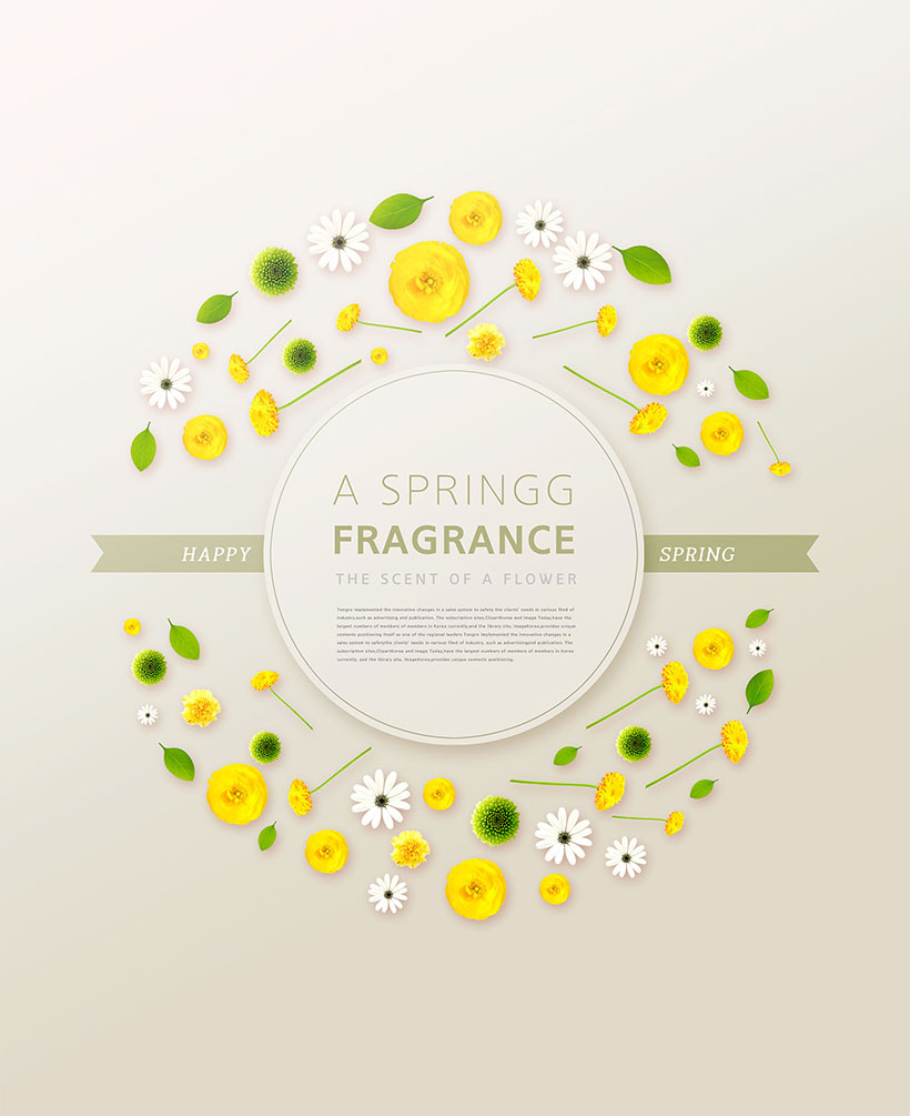 春季海报广告PSD模板下载