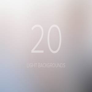 20个模糊渐变背景素材 Light Blurred Backgrounds