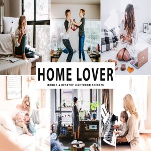 亲子家庭摄影后期调色处理LR预设下载 Home Lover Mobile & Desktop Lightroom Presets