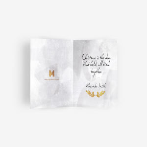 邀请卡/贺卡设计图样机01 Greeting Card Mockup 01