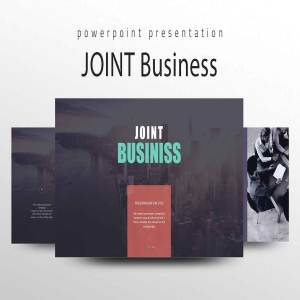 深色系极简主义商业化PPT模板下载[pptx]