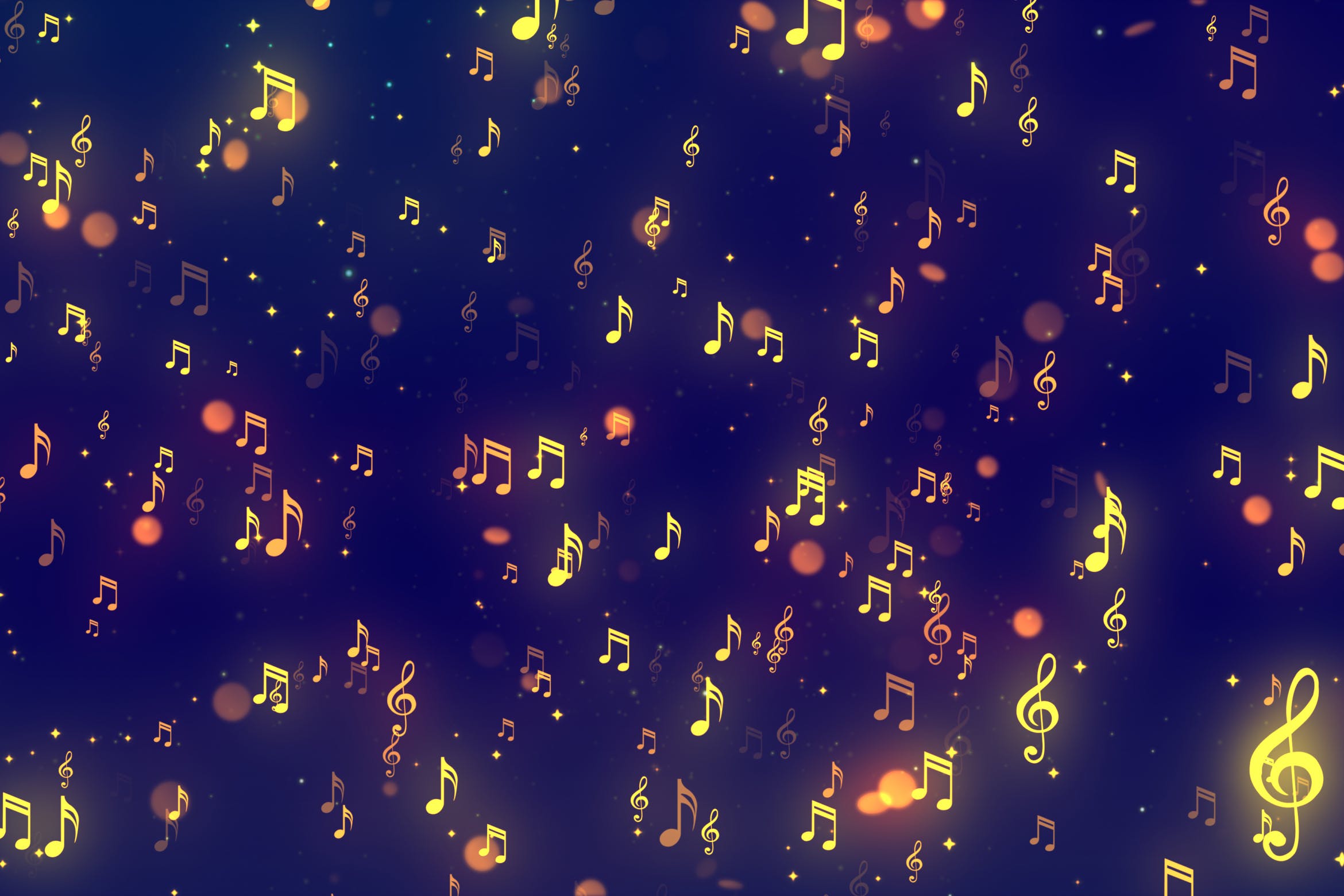 音乐符号高清背景图片素材v1 Music Notes 1