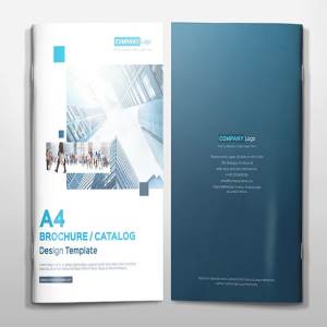 时尚多用途A4手册目录杂志设计模板