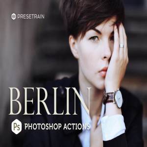 景观、城市景观和旅游摄影后期处理PS动作 Berlin Urban Actions for Photoshop