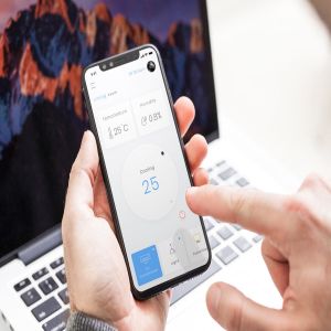 互联网智能家居客厅APP UI套件 – B Smart Home Living Room Mobile Ui – B