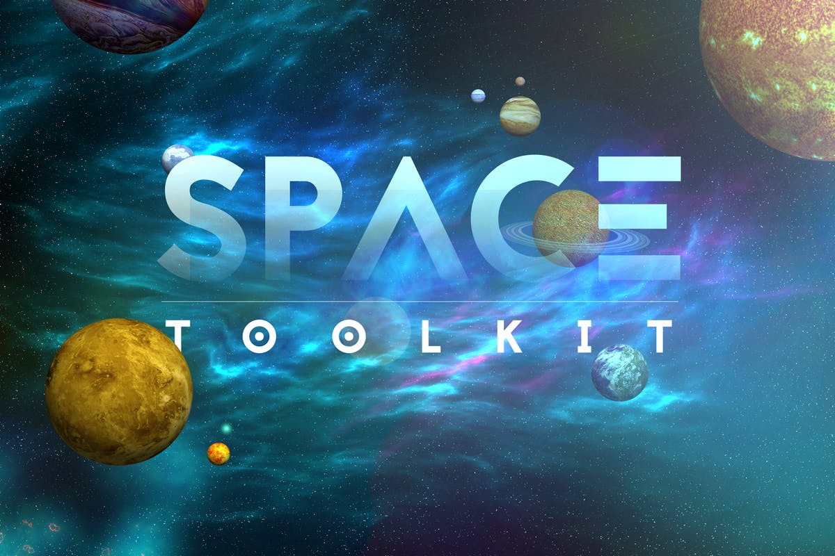 太空元素设计素材套件 Space Toolkit