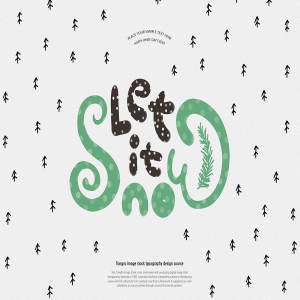 冬季小树元素多用途图片psd素材