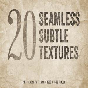 20款细微沙砾无缝纹理 Seamless Subtle Textures Volume 1