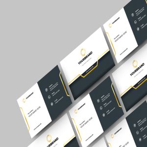 实用的商务商贸公司名片设计模板