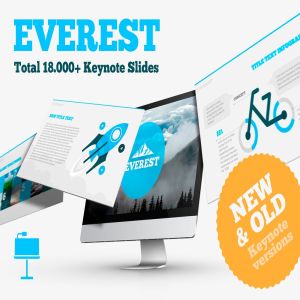18000+页多用途商务企业主题Keynote幻灯片模板 Everest Business Keynote Template