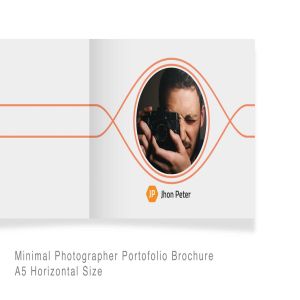 22页极简主义摄影师画册模板 22 Pages Minimal Photographer Portofolio Brochure