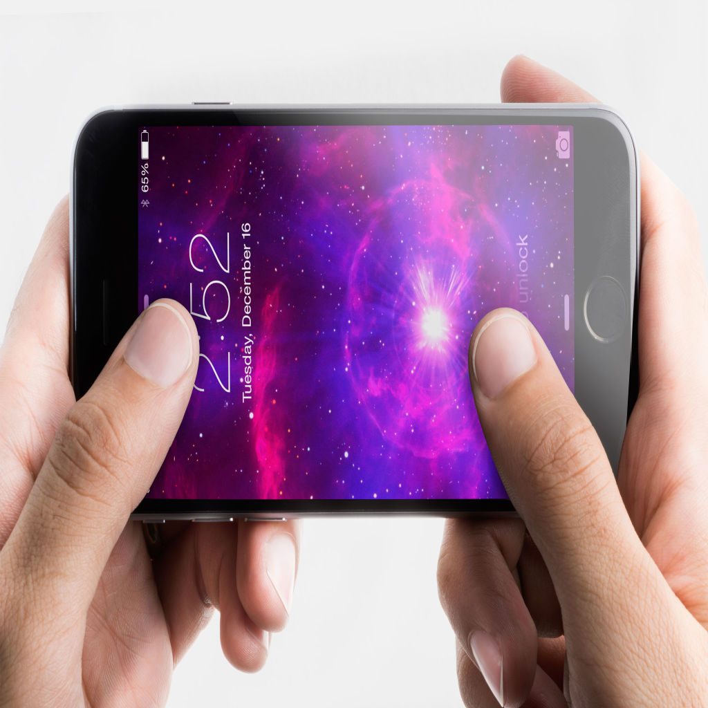 游戏UI界面设计效果图iPhone 6手机演示样机模板 Iphone 6 Spacegray PSD Mockup 06插图