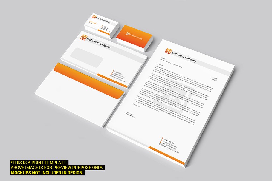 房地产企业品牌形像设计模板  Real Estate Corporate Identity