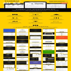 产品经理和交互设计师必备的线框图套装［sketch］