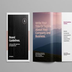 品牌手册/品牌策划文案设计模板 Brand Guideline插图1