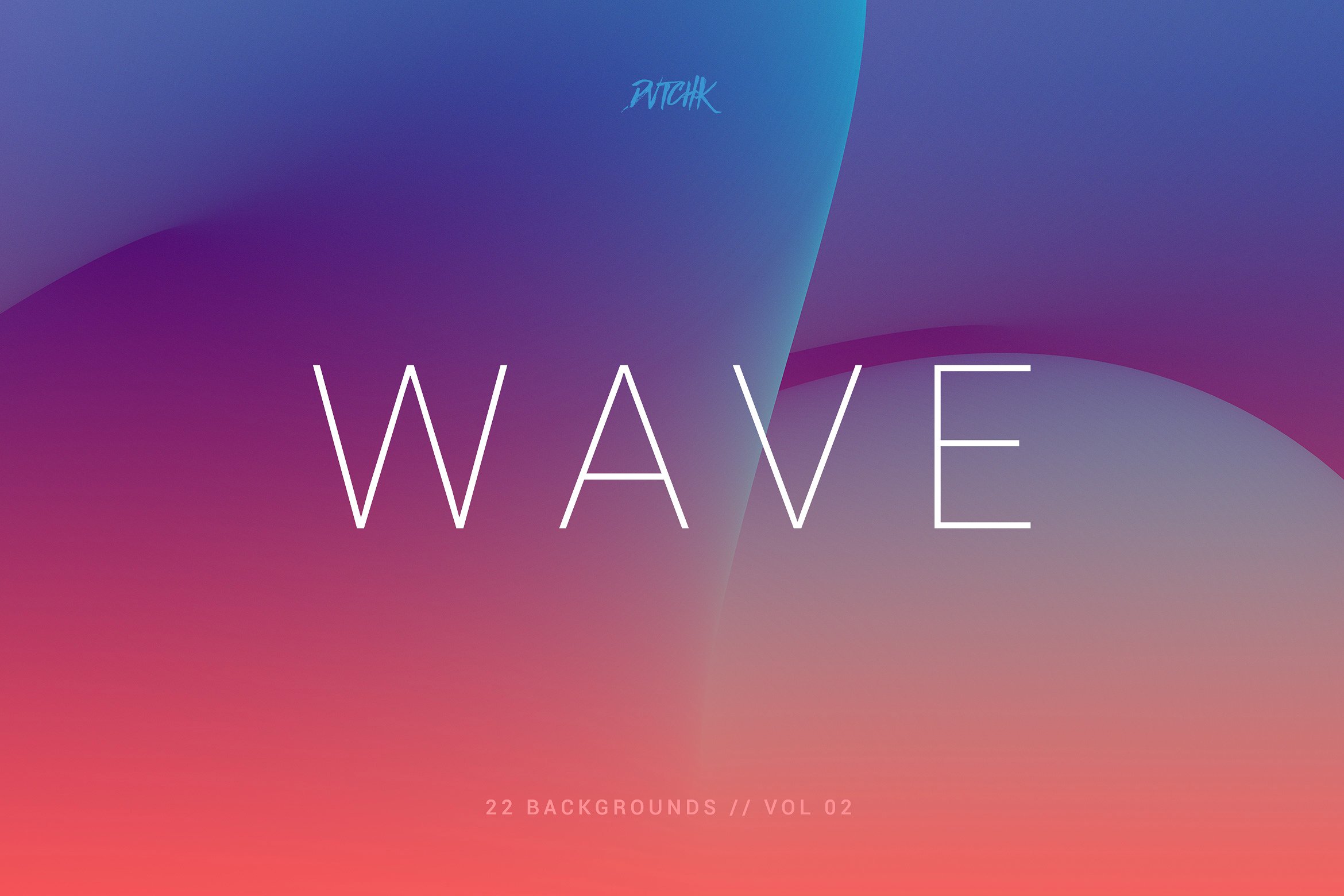 平滑渐变波纹背景v2 Wave | Smooth Backgrounds | Vol. 02