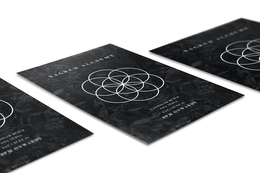 地下音乐活动GIG海报PSD模板 Underground Music Gig Flyer