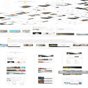 一流设计素材网下午茶：极简主义旅行计划APP UI KIT套装模板下载 [Sketch,iPhone X]