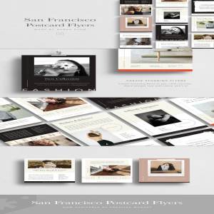 优雅时尚传单模板合集 San Francisco Flyer Pack