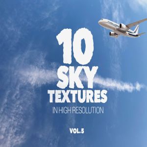 10张蓝天白云天空高清背景图片素材v5 Sky Textures x10 Vol 5