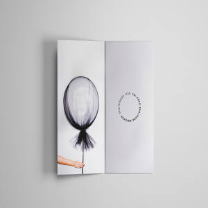 A4标准规格尺寸三折页传单设计样机模板 A4 Trifold Brochure Mockup