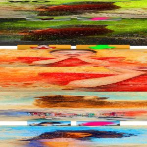 水彩艺术圆点粒子喷溅效果PS动作下载 WO Watercolor Photoshop Action