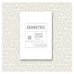 三十种几何无缝纹理 Thirty Geometric Seamless Patterns