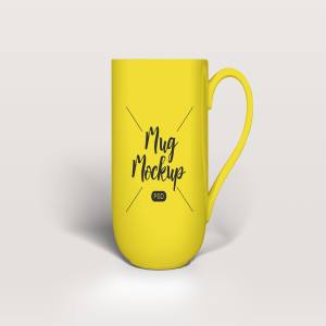 咖啡杯陶瓷杯样机 Coffee Mug Mockup PSD插图3