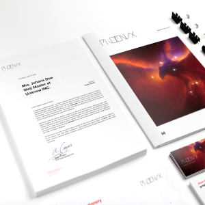 品牌VI设计预览办公用品等距样机模板02 Stationery Mockup 02