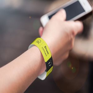 纸质手环腕带样机模板V2 Paper Band Mock-up 2