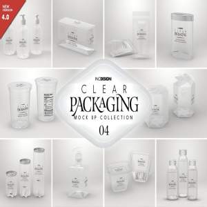 超全化妆品容器包装Mockups大合集下载[psd]