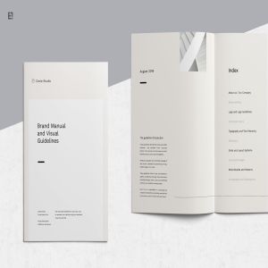 经典实用企业品牌指南手册设计模板 Brand Guidelines