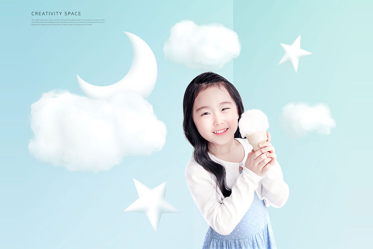 创意空间儿童主题多用途海报设计素材