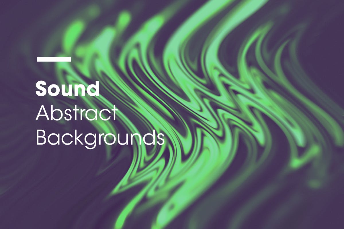 超具质感的模拟声纹抽象背景素材 Sound | Abstract Backgrounds