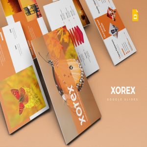 公司产品规划谷歌幻灯片模板 Xorex – Google Slides Template