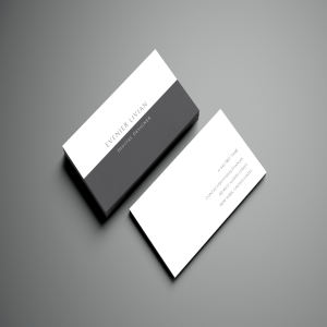 极简主义风格企业名片设计模板 Minimal Business Card Template