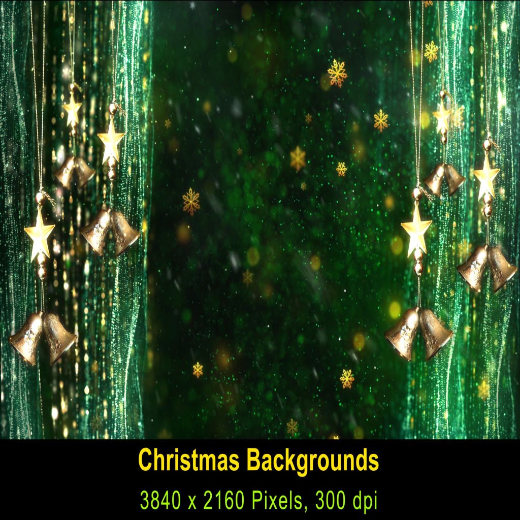 高清圣诞节灯饰背景素材v4 Christmas Background 4 - 一流设计网