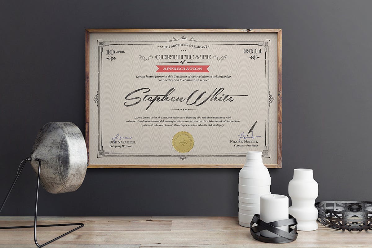 多用途文凭证书/授权证书模板 Multipurpose Certificates III