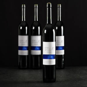 葡萄酒酒瓶设计效果图样机模板03 Wine Bottle Mockup 03