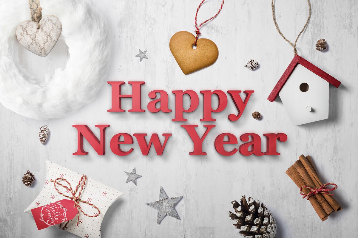 圣诞节主题超级样机&场景模板合集 Christmas Mockup Creator