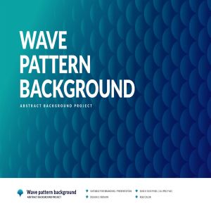 波浪鳞片几何图形高清背景图素材 Wave pattern background