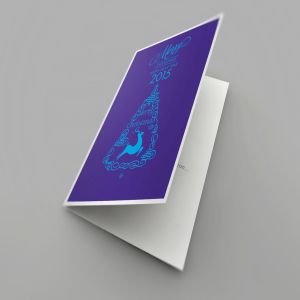 圣诞节贺卡样机模板 Greeting Card Mockups