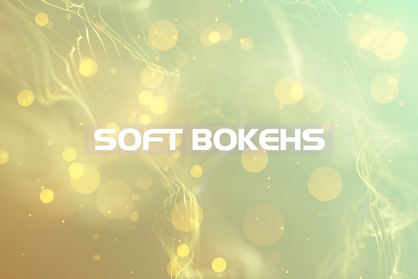 柔和光散景高清背景图片素材 Soft Bokeh