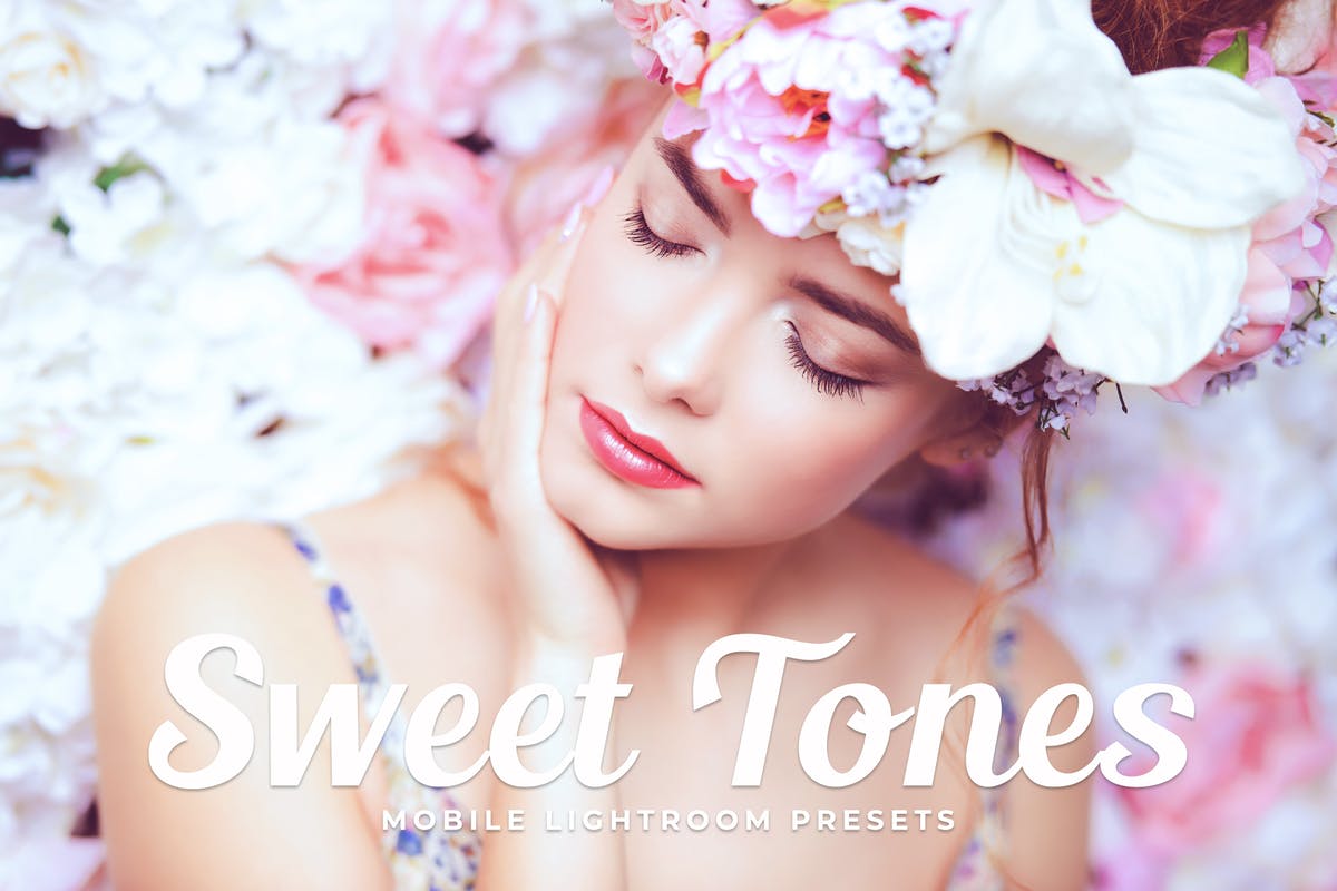 日系糖果色暖色调色LR预设 Sweet Tones Mobile Lightroom Presets