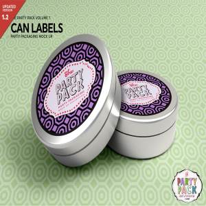 罐头标签展示样机下载 Can Label Packaging Mockup [psd]