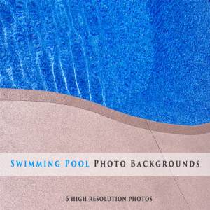 游泳池一角高清背景照片素材 Swimming Pool Background Bundle